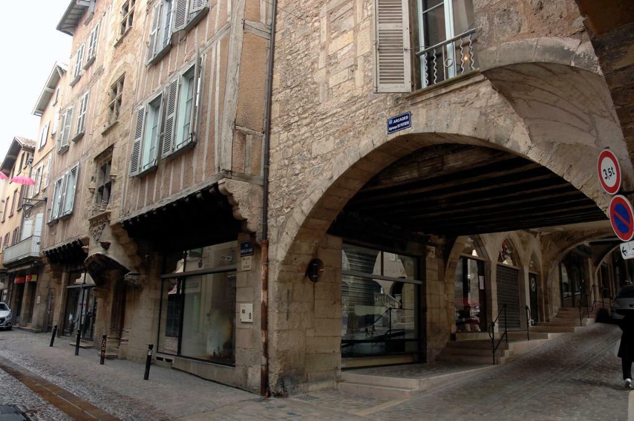 Maison Renaissance Monument Historique XV Eme 1497 Вільфранш-де-Руерг Екстер'єр фото